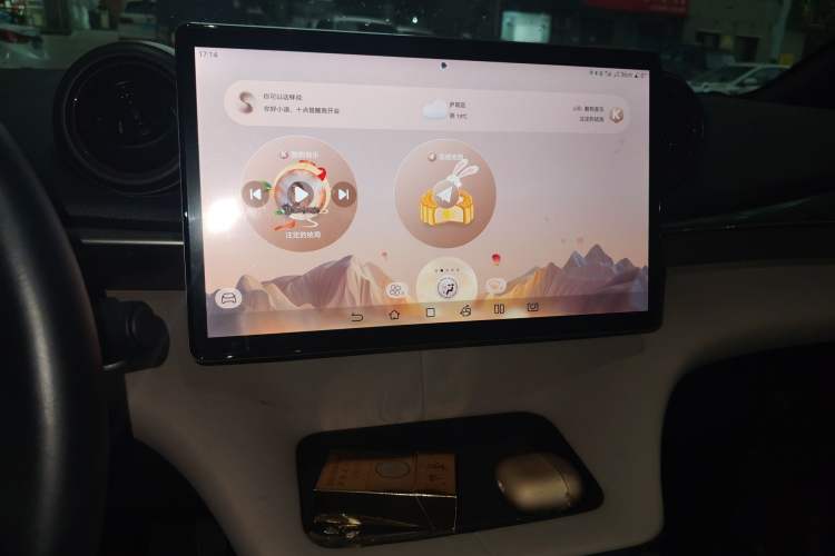 Used BYD Dolphin 2023 420 km Fashion Edition Audio And AC Panel