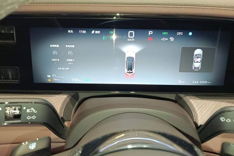 Used Denza Z9GT 2024 1100 Four-Wheel Drive Ultra Version Instrument Cluster