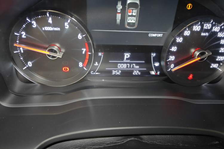 Used Honda Avancier 2023 240TURBO Two-Wheel Drive Comfort Edition Odometer Close Up