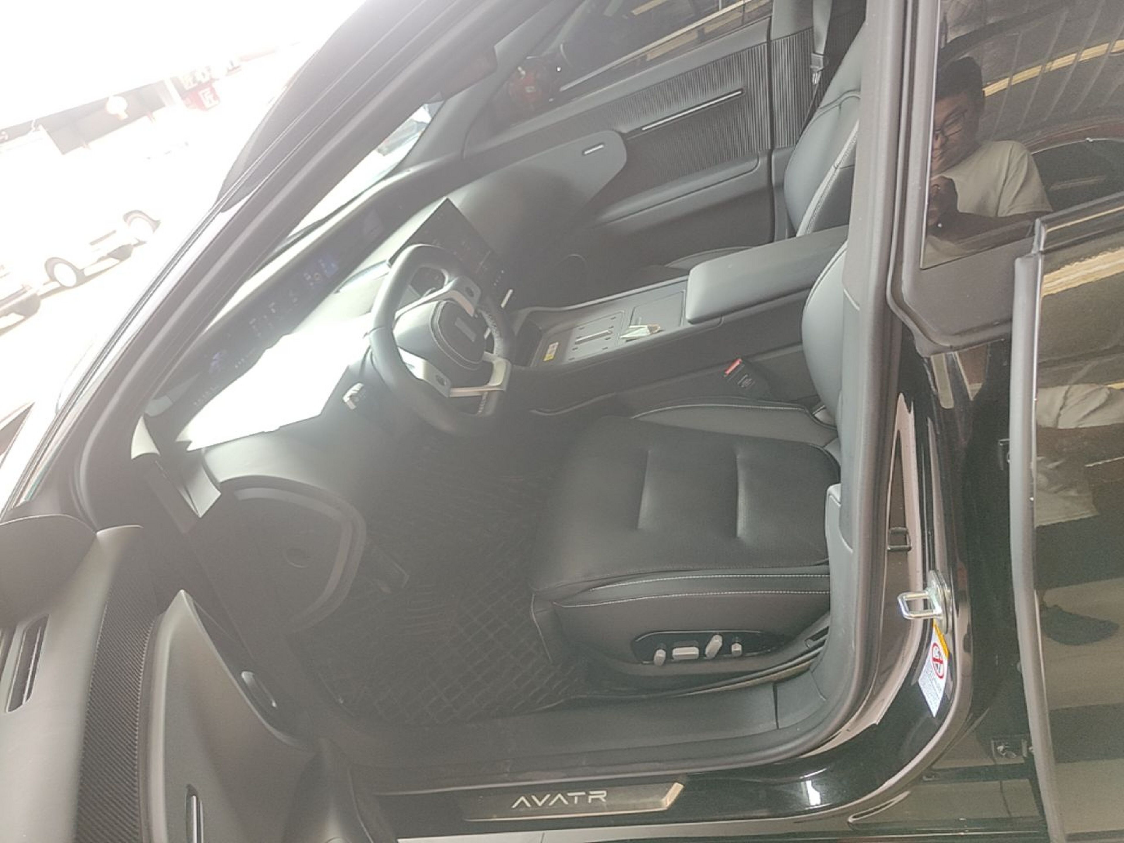 Avant de la voiture