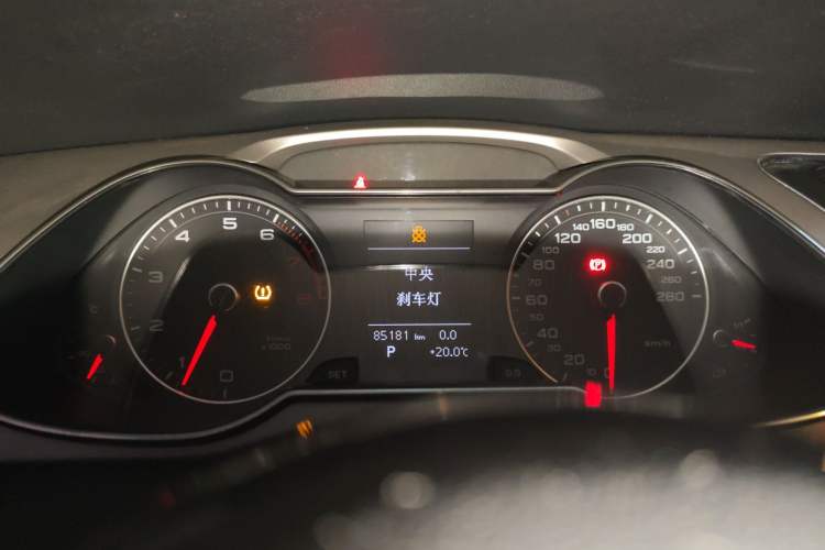 Used Audi A4L 2013 35 TFSI Automatic Standard Model Instrument Cluster
