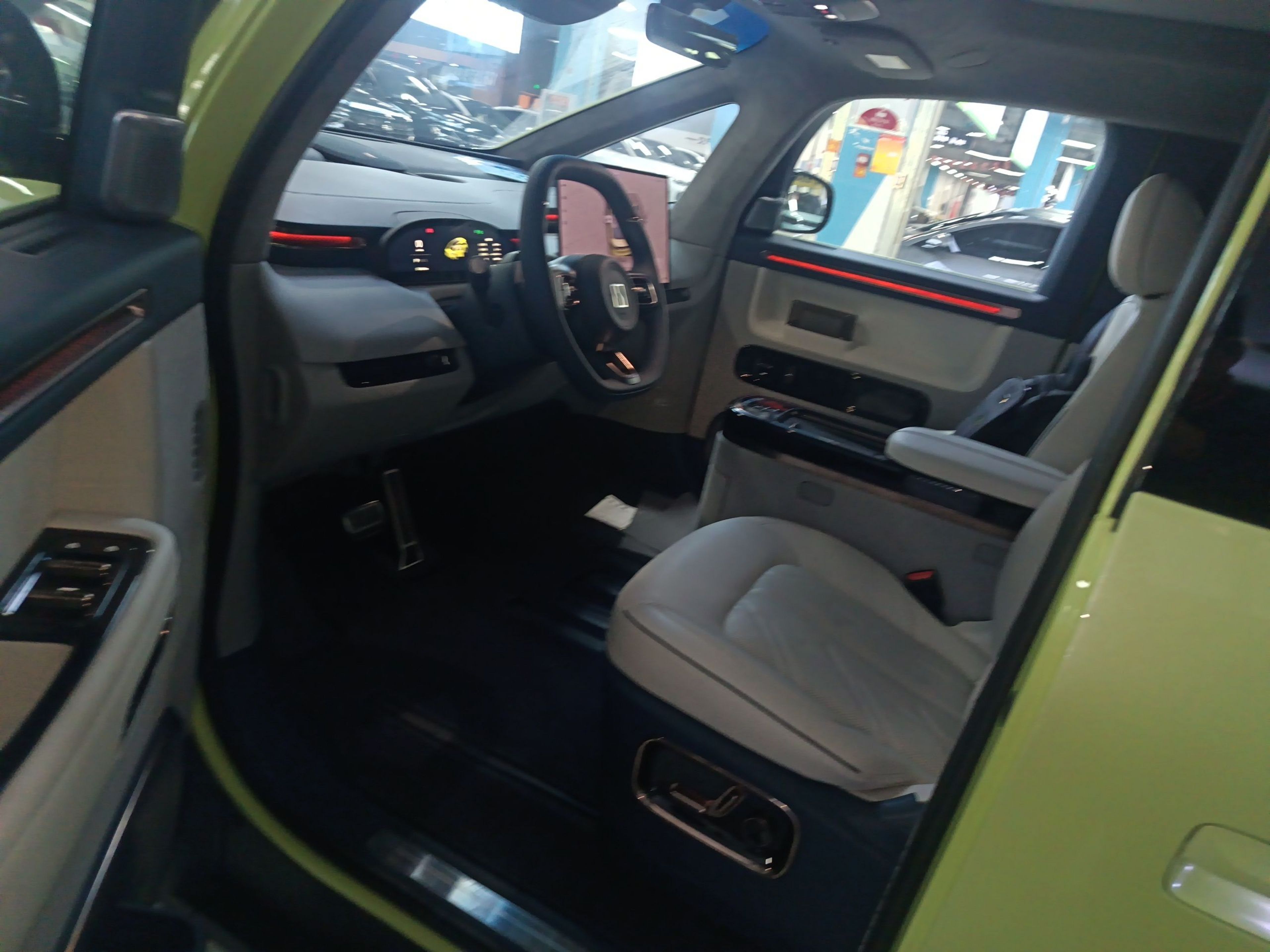 Avant de la voiture