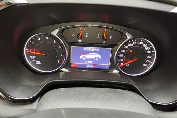Used Chevrolet Blazer 2020 RS 650T 4x4 7-Seater Hardcore Edition Instrument Cluster