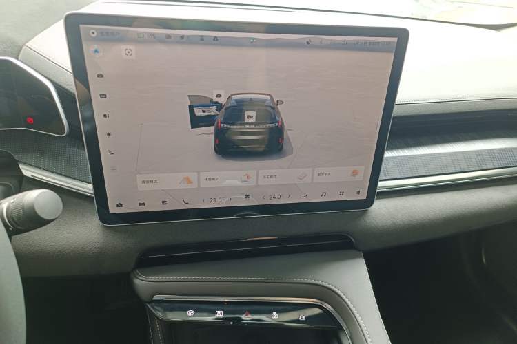 Used Zeekr 001 2022 Ultra-Long Range Single-Motor WE Version Audio And AC Panel