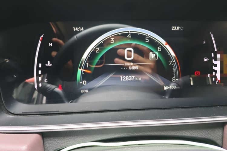 Used GAC Trumpchi M6 2023 PRO 270T DCT Luxury Edition Odometer Close Up