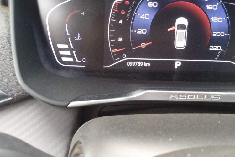 Used Dongfeng Aeolus Yixuan GS 2020 230T Automatic Cool Edition Odometer Close Up