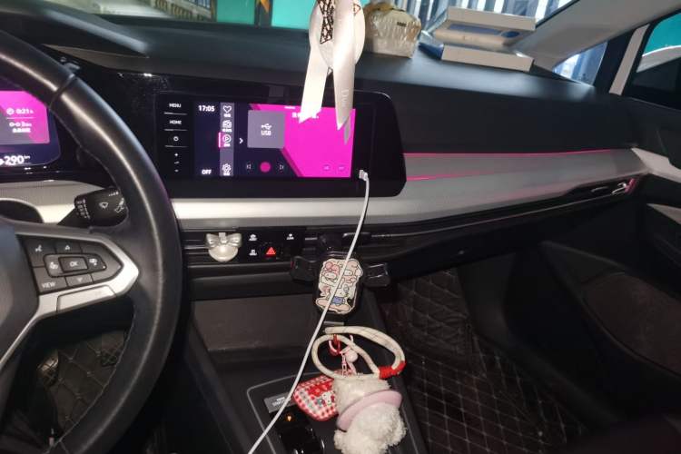 Used Volkswagen Golf 2021 280TSI DSG Pro First Edition Audio And AC Panel