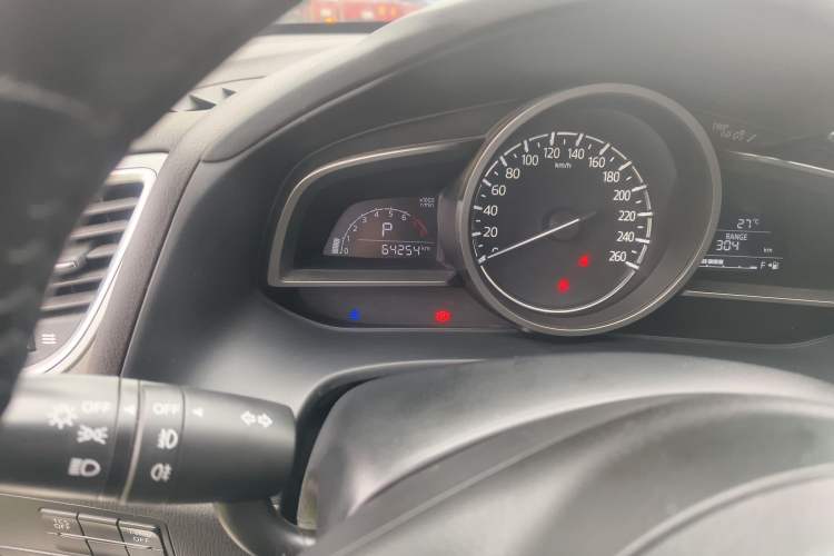 Used Mazda CX-4 2018 2.0L Automatic Two-Wheel Drive Blue Sky Luxury Edition Odometer Close Up