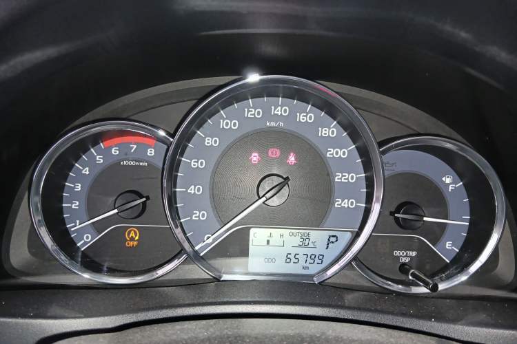 Used Toyota Corolla 2017 Revised Version 1.2T S-CVT GL Instrument Cluster