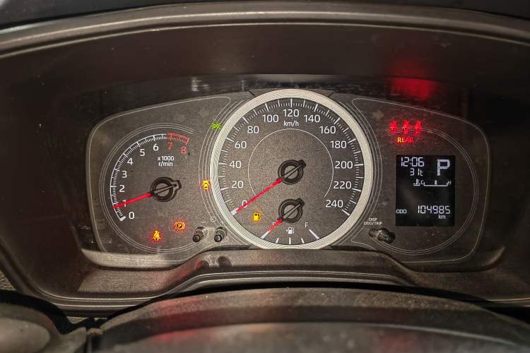 Used Toyota Levin 2022 Facelift TNGA 1.5L CVT Progressive Edition Instrument Cluster