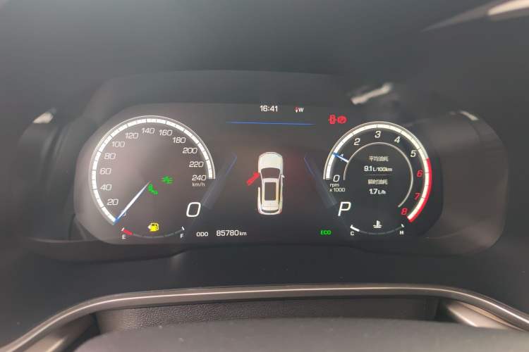Used Wey VV6 2019 2.0T Two-Wheel-Drive Ultra-Luxury Version China VI Standard Instrument Cluster