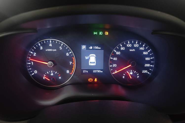 Used Kia KX Cross 2018 1.6L Automatic Dynamic Sunroof Version Instrument Cluster