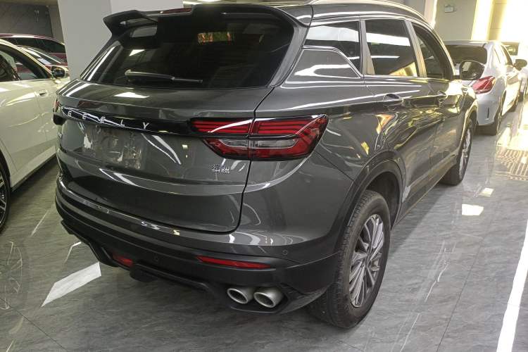 Used Geely Auto Coolray 2021 1.4T DCT Platinum Edition Rear Right 45 Deg