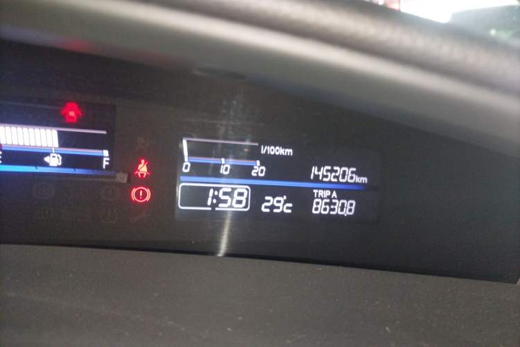 Used Honda Jade 2017 1.8L automatic Comfort version 5 seats Instrument Cluster