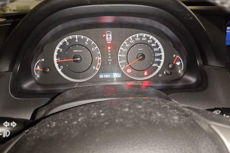 Used Honda Accord 2010 2.4L Millionth Anniversary Edition Odometer Close Up