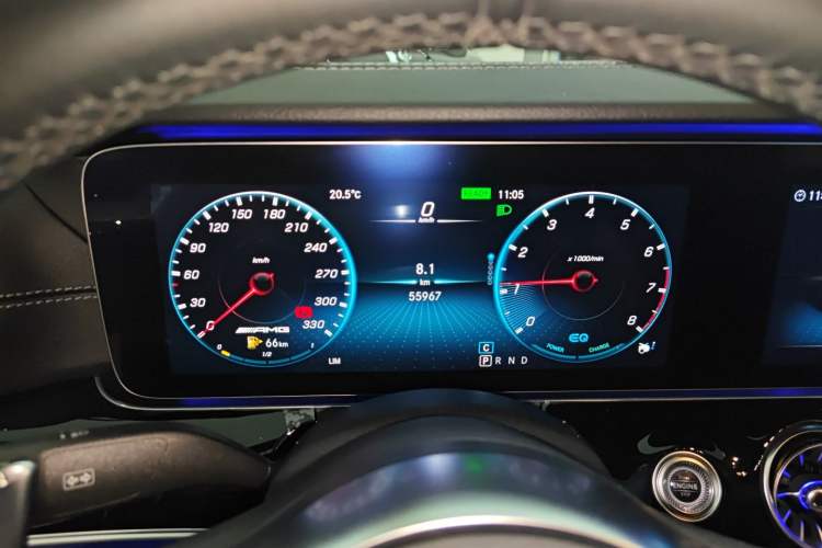 Used Mercedes-Benz AMG GT 2020 AMG GT 50 Four-Door Coupe Instrument Cluster