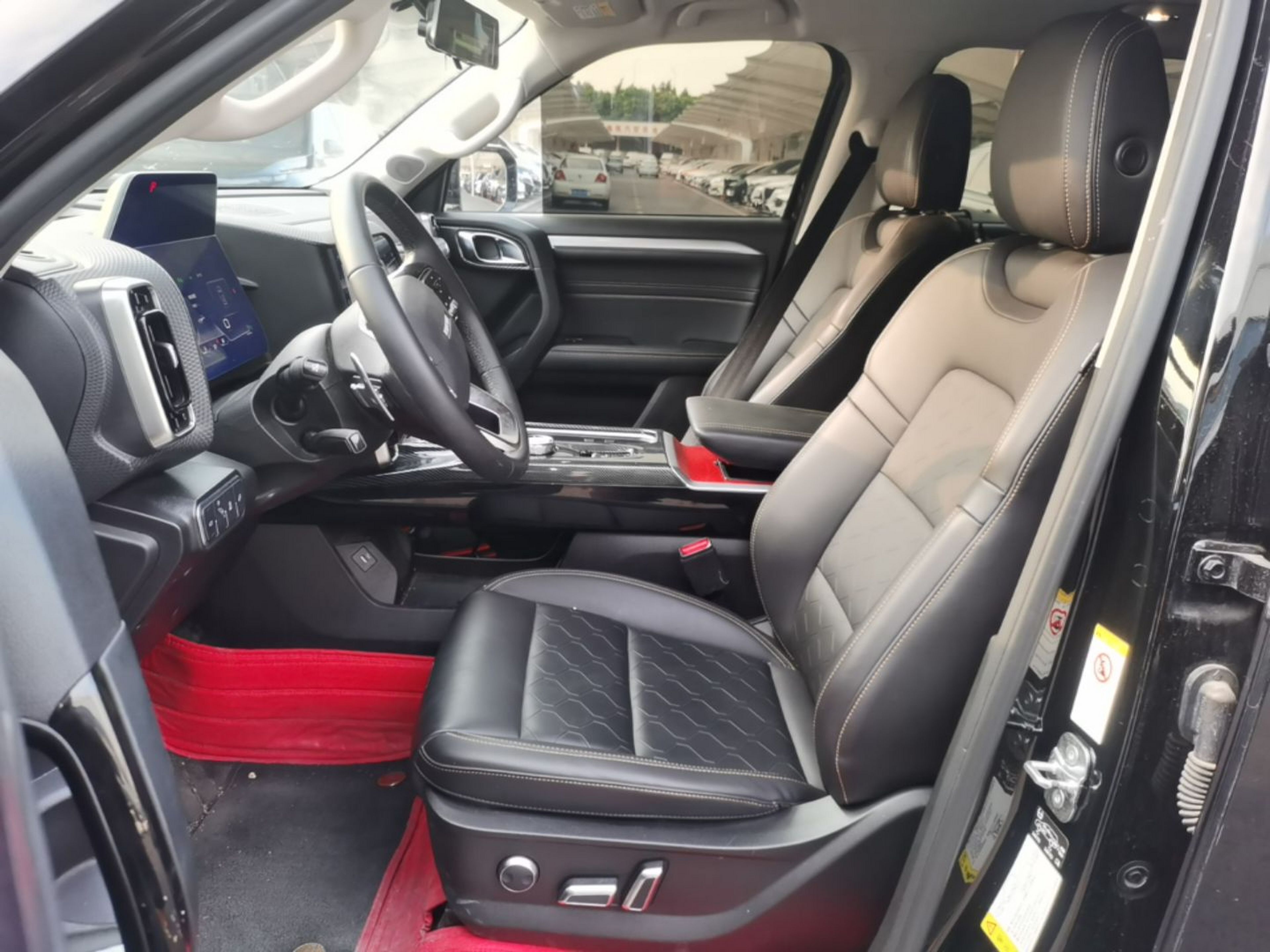 Avant de la voiture