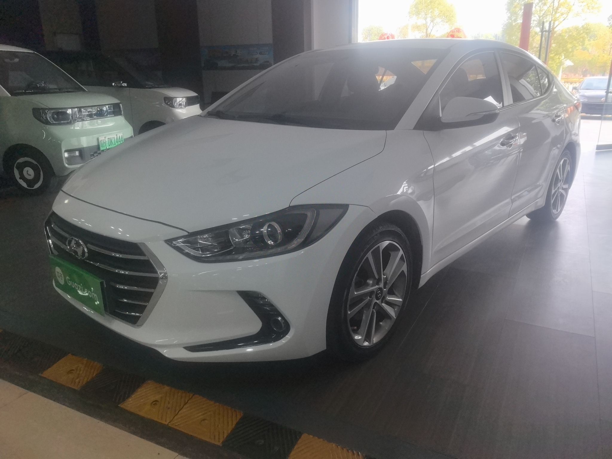 تحت مقدمة السيارة