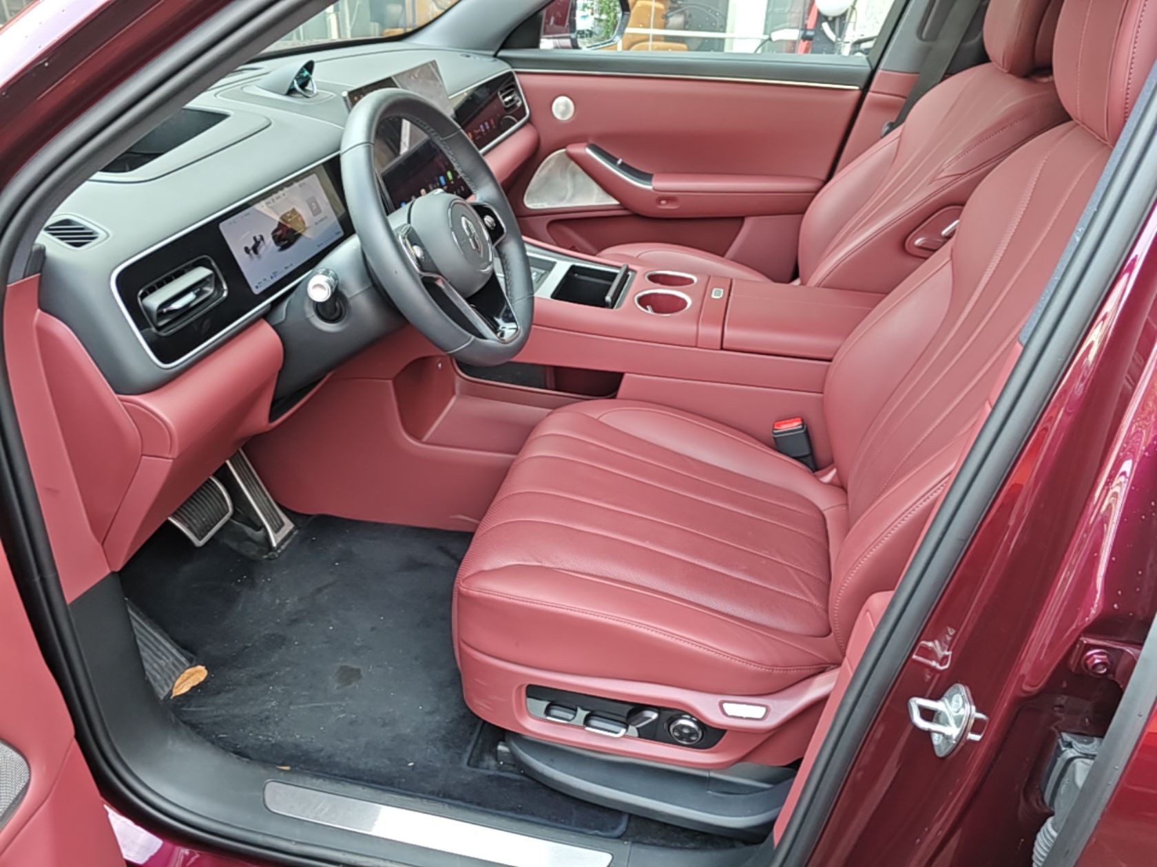Avant de la voiture