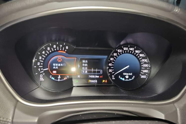 Used Lincoln MKX 2017 2.0T Two-Wheel Drive Deluxe Edition Instrument Cluster