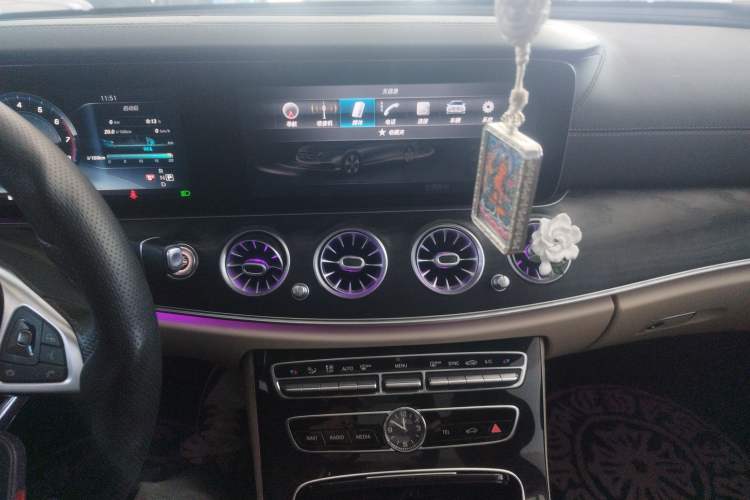 Used Mercedes-Benz E-Class 2016 E 300 L Sport Luxury Model Audio And AC Panel