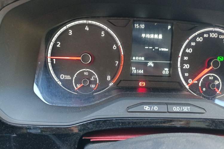 Used Jetta VS7 2020 1.4T Automatic Glory Edition Odometer Close Up