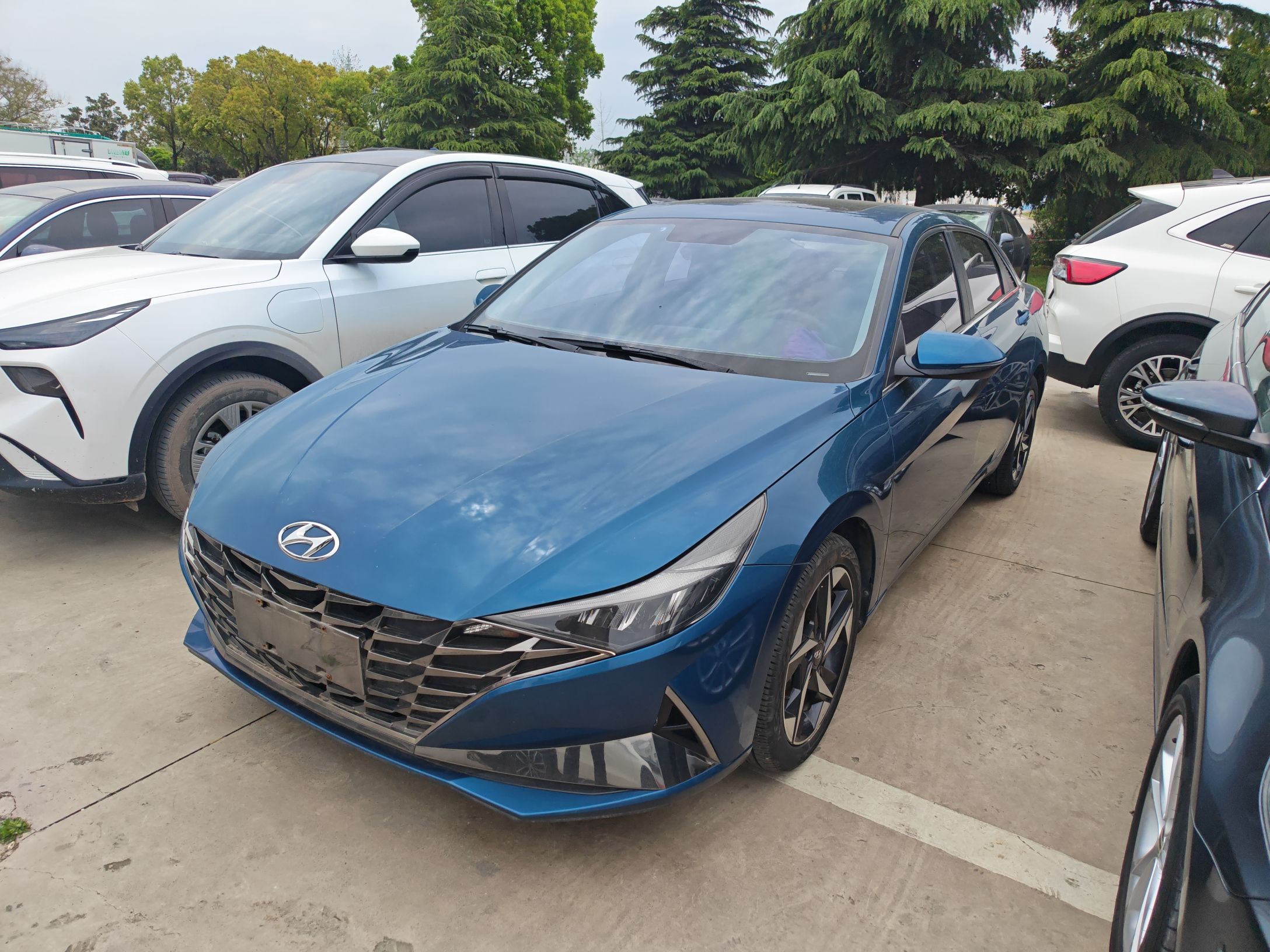 تحت مقدمة السيارة