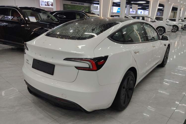 Used Tesla Model 3 2025 Rear-Wheel-Drive Version Rear Right 45 Deg