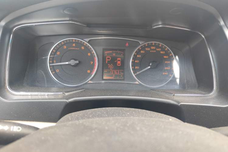 Used Geely Auto Vision 2016 1.5L Automatic Happiness Edition Odometer Close Up