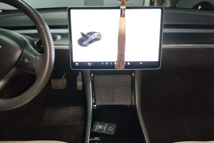 Used Tesla Model 3 2019 Standard Range Rear-Drive Upgraded Version Audio And AC Panel