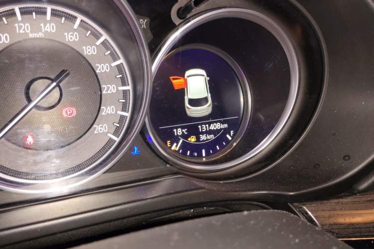 Used Mazda CX-5 2019 Cloud-Controlled Version 2.5L Automatic Two-Wheel Drive Luxury Trim China VI Standard Odometer Close Up