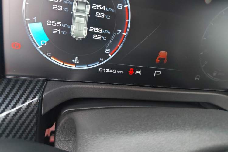 Used Tank 300 2021 City Edition 2.0T Essential Model Odometer Close Up