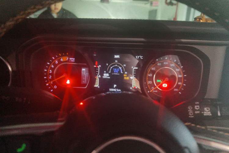 Used Jeep Wrangler 2024 2.0T Sahara Four-Door Edition Instrument Cluster