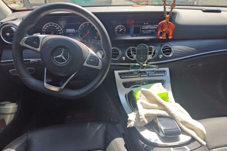 Used Mercedes-Benz E-Class 2017 E 300 L Sporty and Stylish Model Center Console