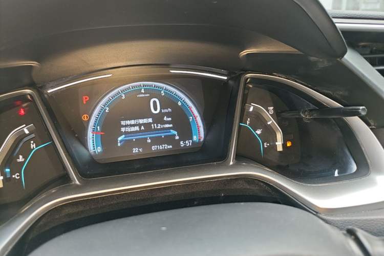 Used Honda Civic 2019 220TURBO CVT Dynamic Edition China VI Instrument Cluster