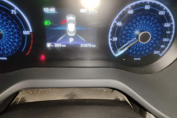 Used Hongqi E-QM5 2023 560km PLUS Odometer Close Up