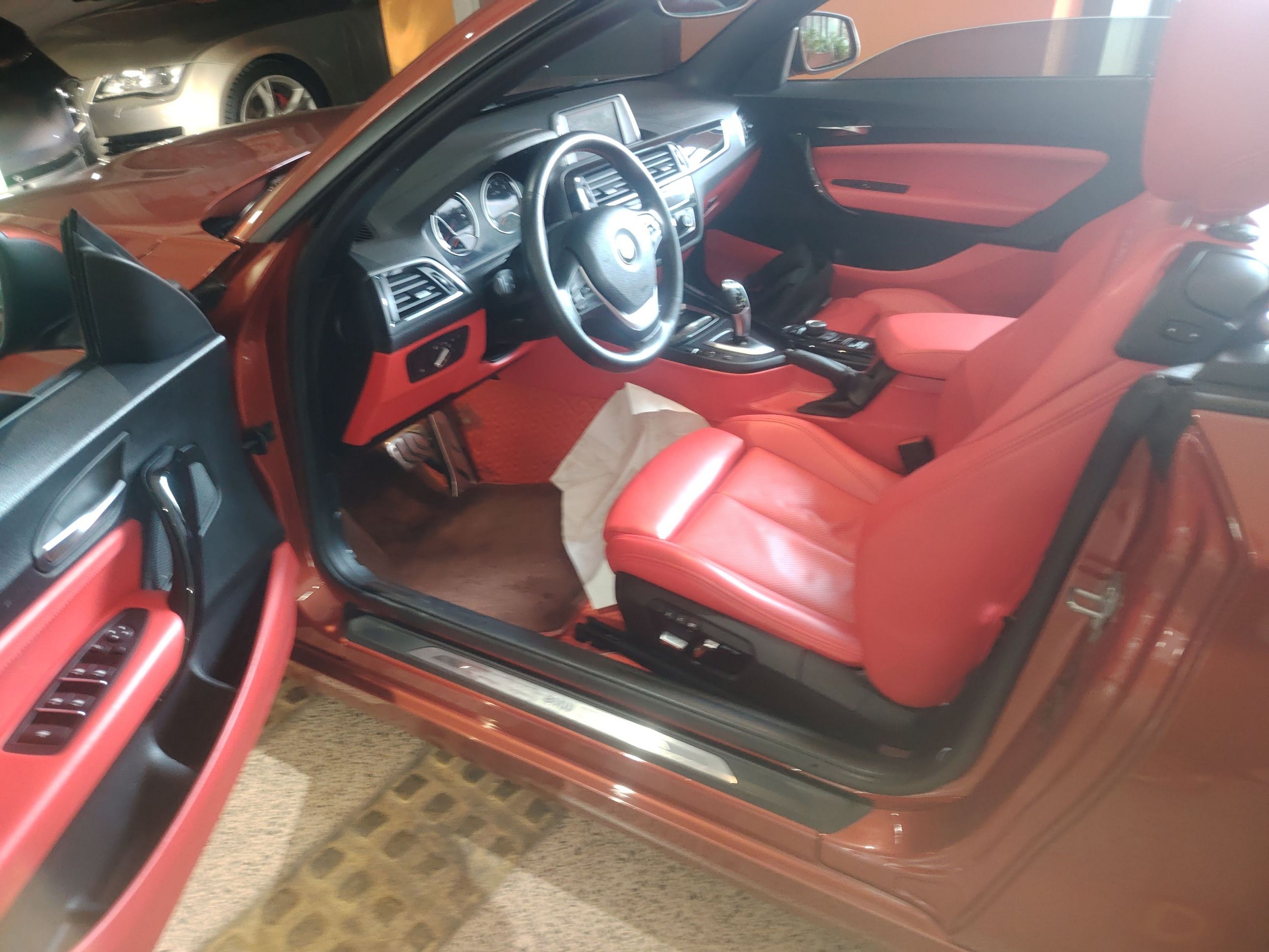 Avant de la voiture