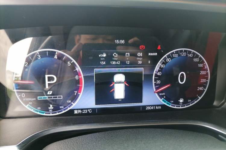 Used BAIC Off-Road BJ40 2023 2.0T Automatic Four-Wheel Drive Urban Hunter Edition Chivalrous Type Instrument Cluster