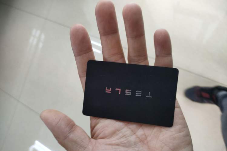 Used Tesla Model 3 2021 Performance High-Performance All-Wheel-Drive Version Vehicle Key