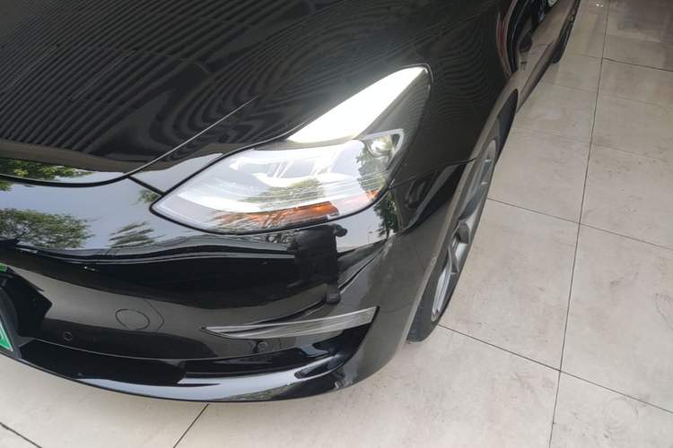 Used Tesla Model 3 2022 Performance High-Performance All-Wheel-Drive Version Left Front Headlight