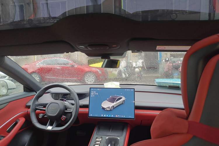 Used Xiaomi Auto SU7 2024 Rear-Drive Ultra-Long Range Advanced Pro-Level Intelligent Driving Version Headliner