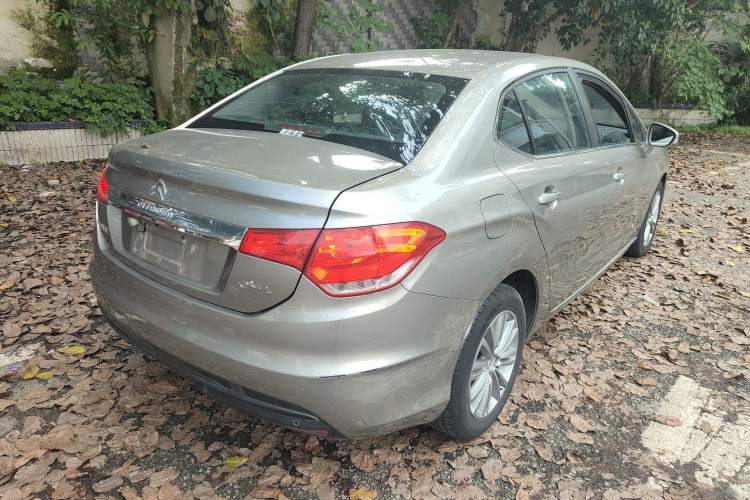 Used Citroen C4L 2014 1.8L Intelligent Drive Automatic Dynamic Model Rear Right 45 Deg