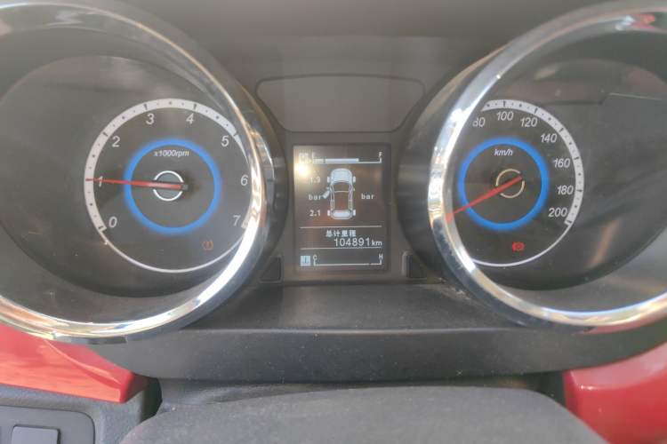 Used Foton Jiatu ix7 2016 1.5L ZhiZun Model Instrument Cluster