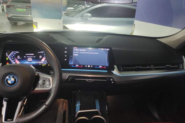 Used BMW iX1 2023 eDrive25L M Sport Package Audio And AC Panel