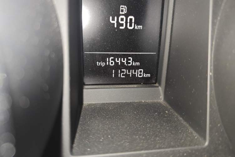 Used Skoda Yeti 2017 TSI280 DSG Advanced Edition Odometer Close Up