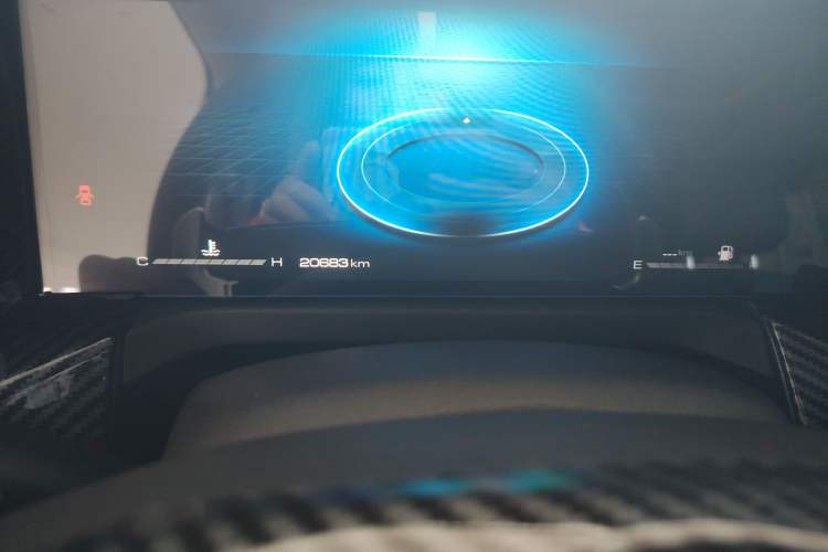 Used Tank 300 2022 2.0T Border Limited Edition Odometer Close Up