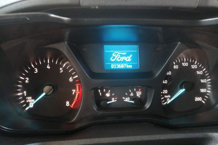 Used Ford Transit 2019 2.0T Gasoline Automatic Multi-Function Commercial Vehicle Mid-Roof 6-Seater China VI Standard