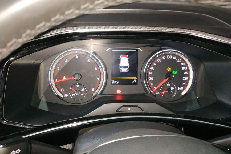 Used Volkswagen Tayron 2021 280TSI Two-Wheel Drive Luxury Smart Connectivity Version Instrument Cluster