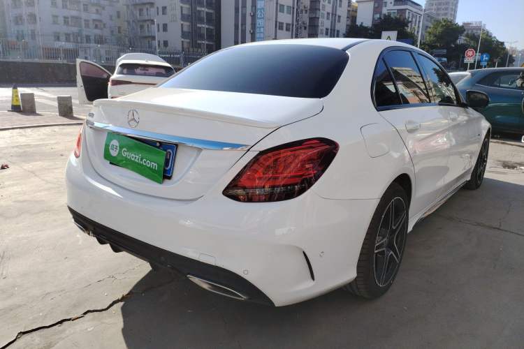 Used Mercedes-Benz C-Class 2021 C 260 Star Edition Rear Right 45 Deg