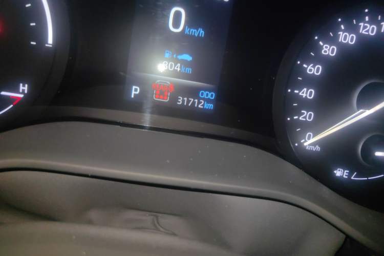 Used Toyota Granvia 2024 2.5L Hybrid Comfort Edition Odometer Close Up